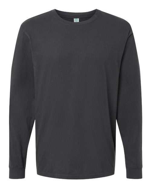 Softshirts 420 Organic Long Sleeve T-Shirt - Black - HIT a Double