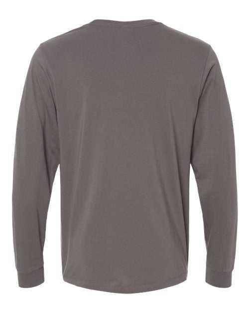 Softshirts 420 Organic Long Sleeve T-Shirt - Graphite - HIT a Double
