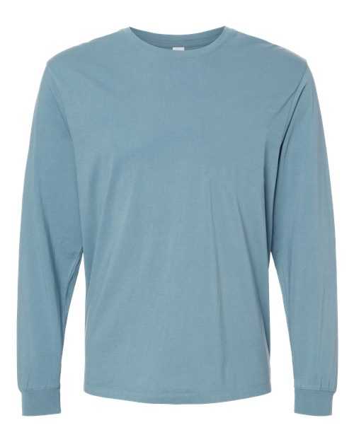 Softshirts 420 Organic Long Sleeve T-Shirt - Slate - HIT a Double