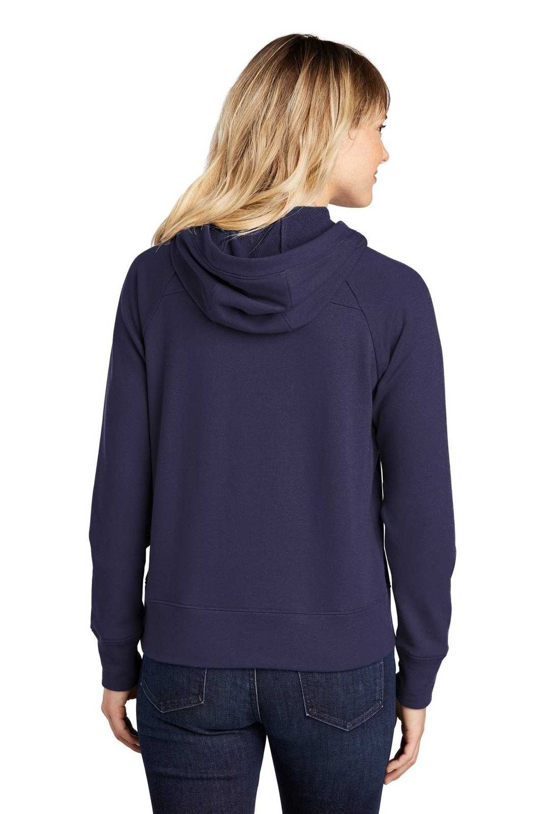 Sport-Tek LST272 Ladies Lightweight French Terry Pullover Hoodie - True Navy - HIT a Double - 2