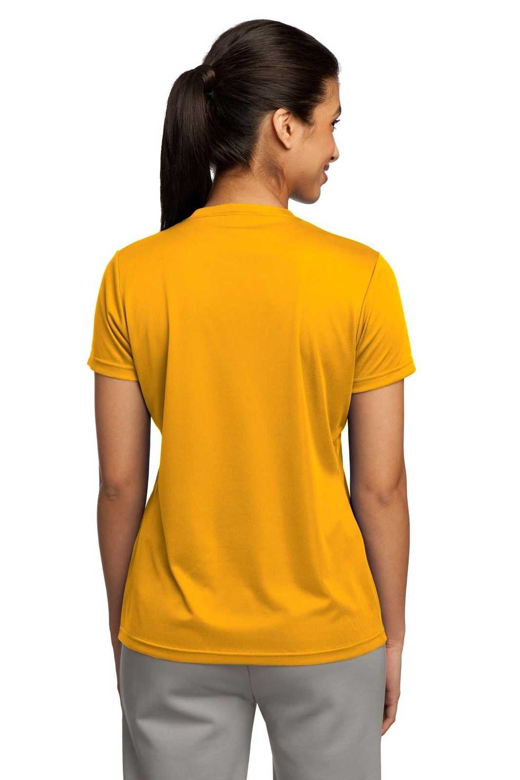 Sport-Tek LST350 Ladies PosiCharge Competitor Tee - Gold - HIT a Double - 2