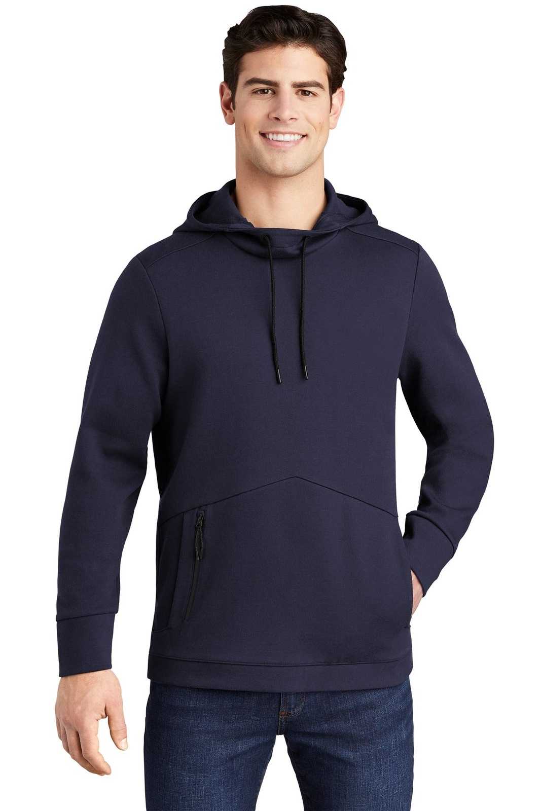 Sport-Tek ST280 Triumph Hooded Pullover - Navy - HIT a Double - 1