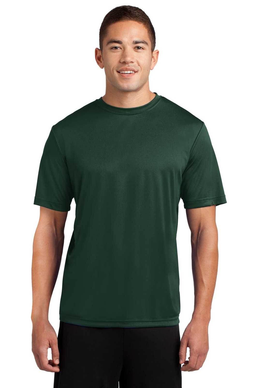 Sport-Tek ST350 PosiCharge Competitor Tee - Forest Green - HIT a Double - 1