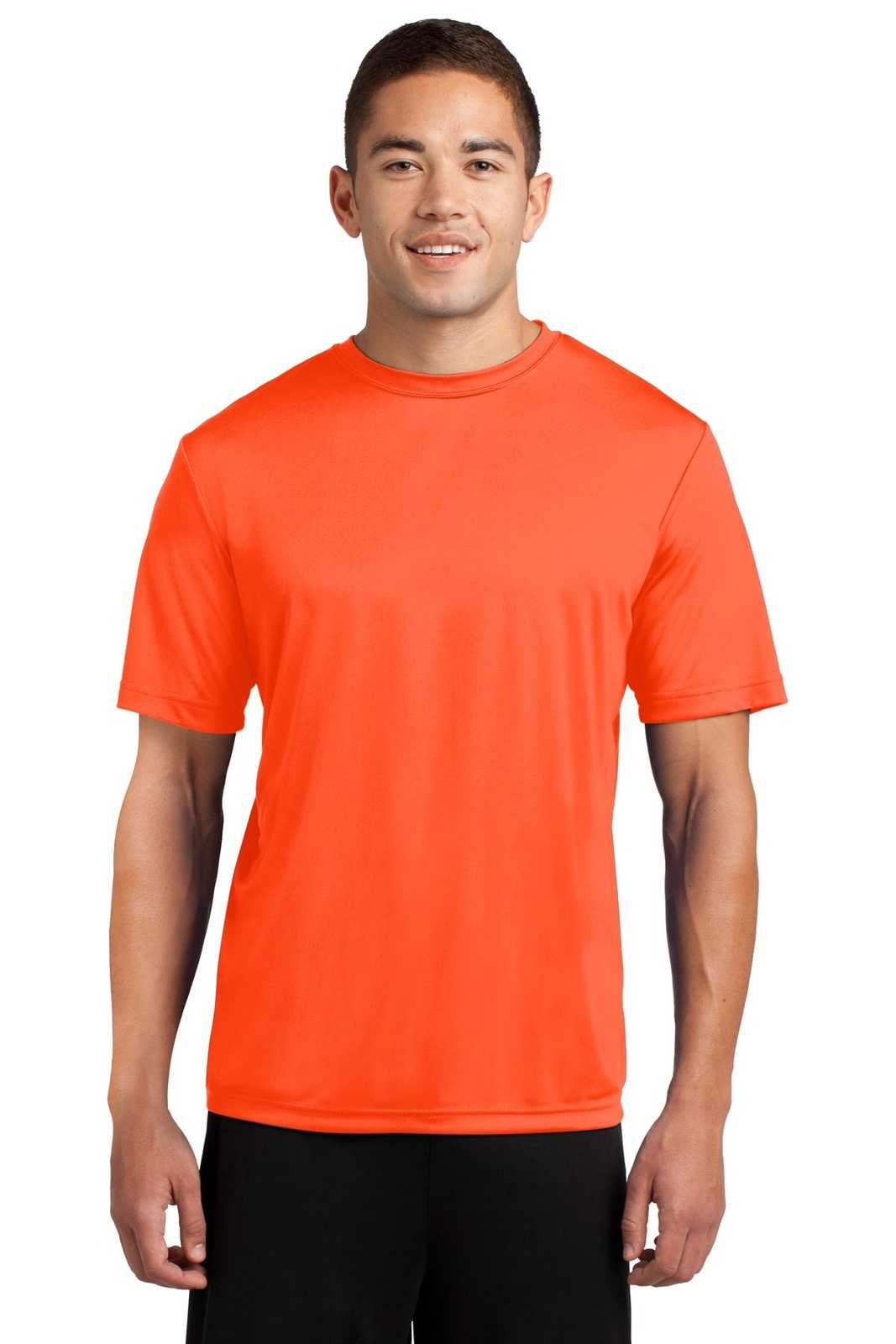 Sport-Tek ST350 PosiCharge Competitor Tee - Neon Orange - HIT a Double - 1