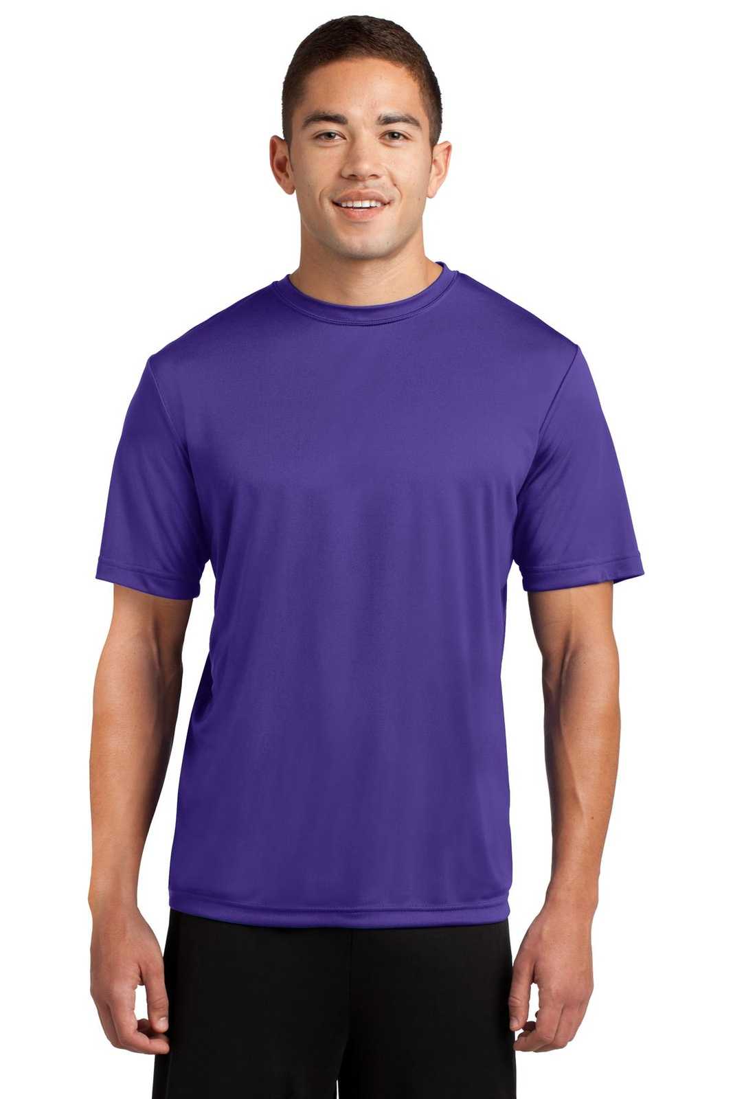Sport-Tek ST350 PosiCharge Competitor Tee - Purple - HIT a Double - 1