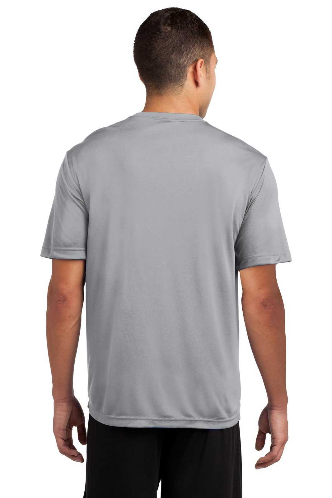 Sport-Tek ST350 PosiCharge Competitor Tee - Silver - HIT a Double - 2