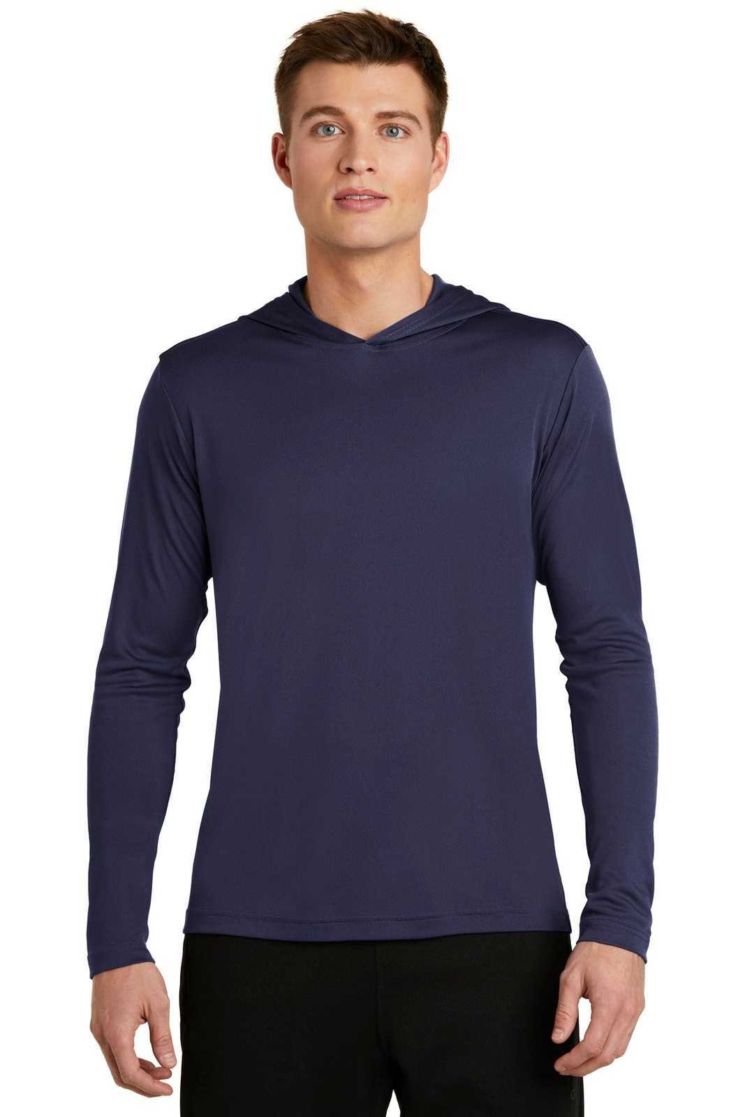 Sport-Tek ST358 PosiCharge Competitor Hooded Pullover - True Navy - HIT a Double - 1