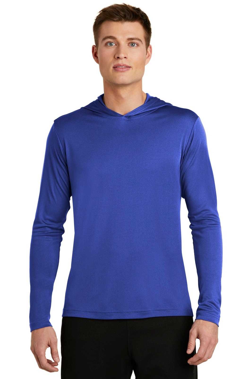 Sport-Tek ST358 PosiCharge Competitor Hooded Pullover - True Royal - HIT a Double - 1