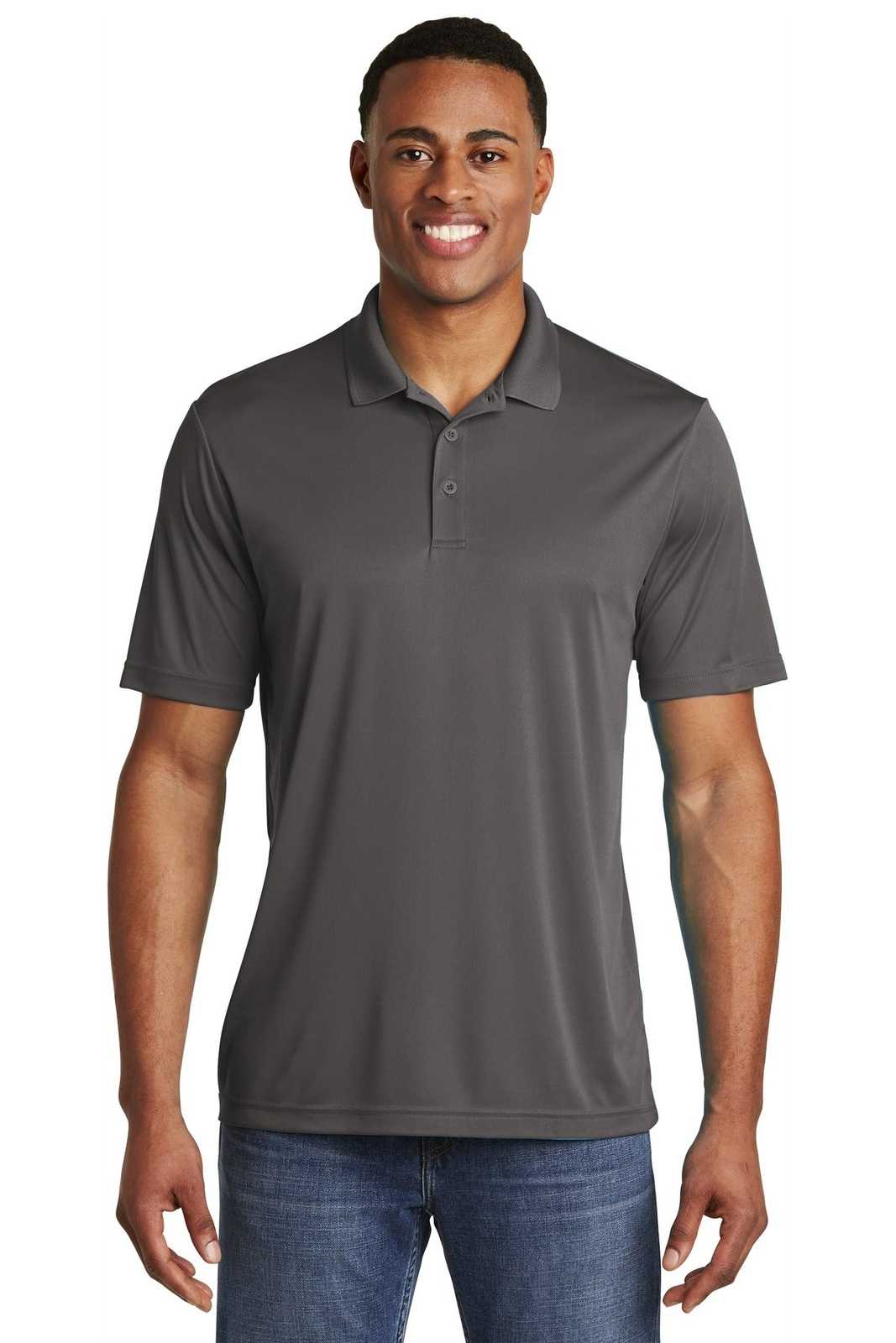 Sport-Tek ST550 PosiCharge Competitor Polo - Iron Gray - HIT a Double - 1