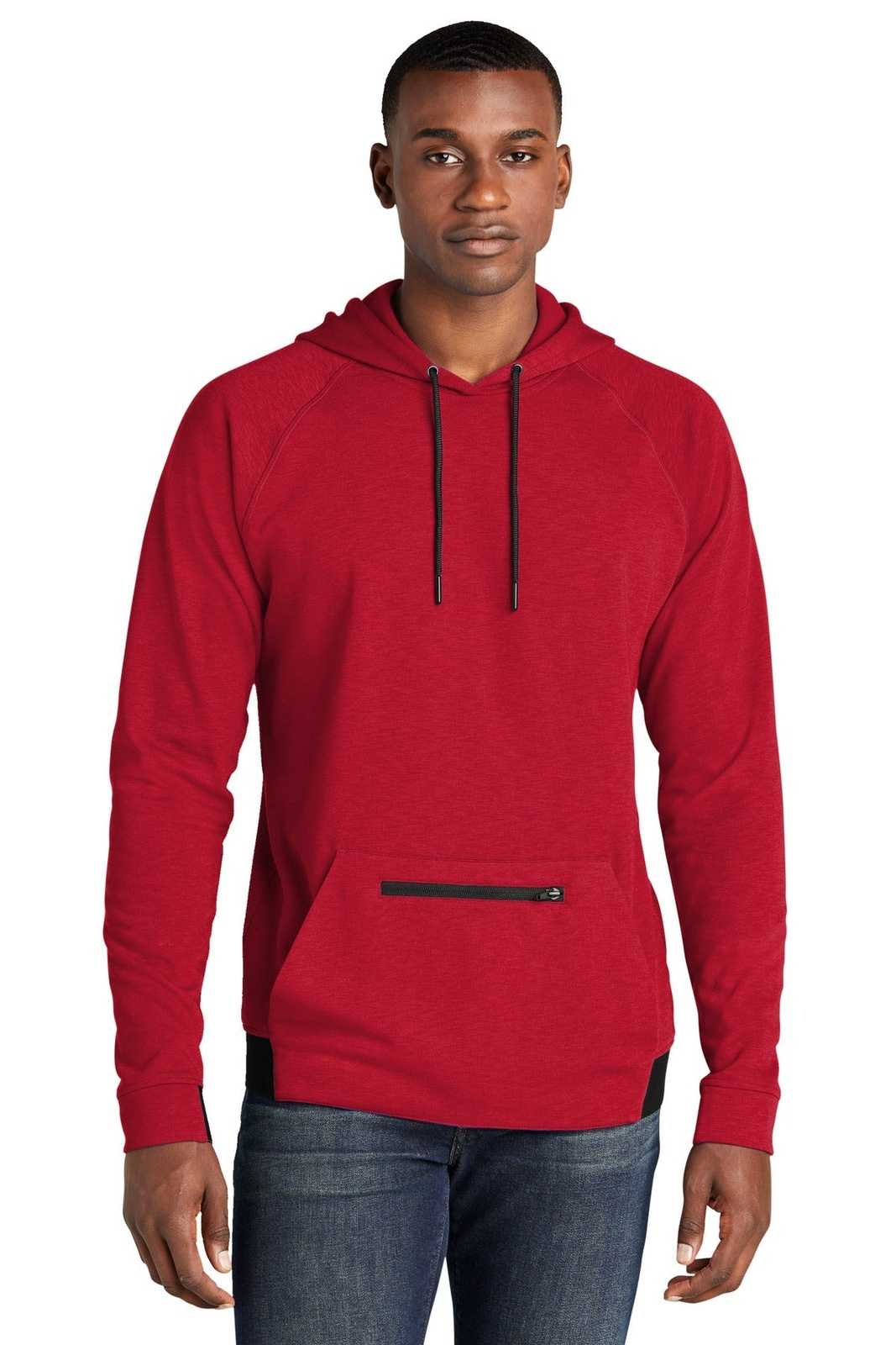 Sport-Tek ST571 Posicharge Strive Hooded Pullover - Deep Red - HIT a Double - 1