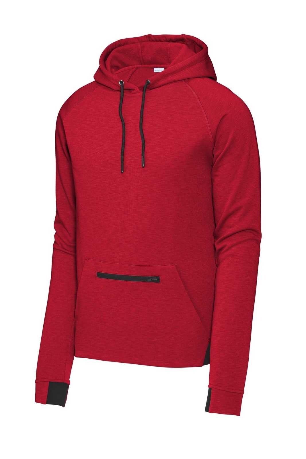 Sport-Tek ST571 Posicharge Strive Hooded Pullover - Deep Red - HIT a Double - 1