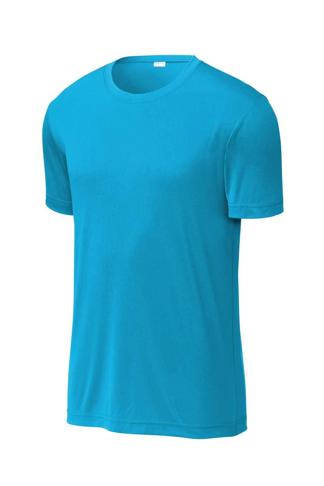 Sport-Tek ST720 Posicharge Re-Compete Tee - Atomic Blue - HIT a Double - 1