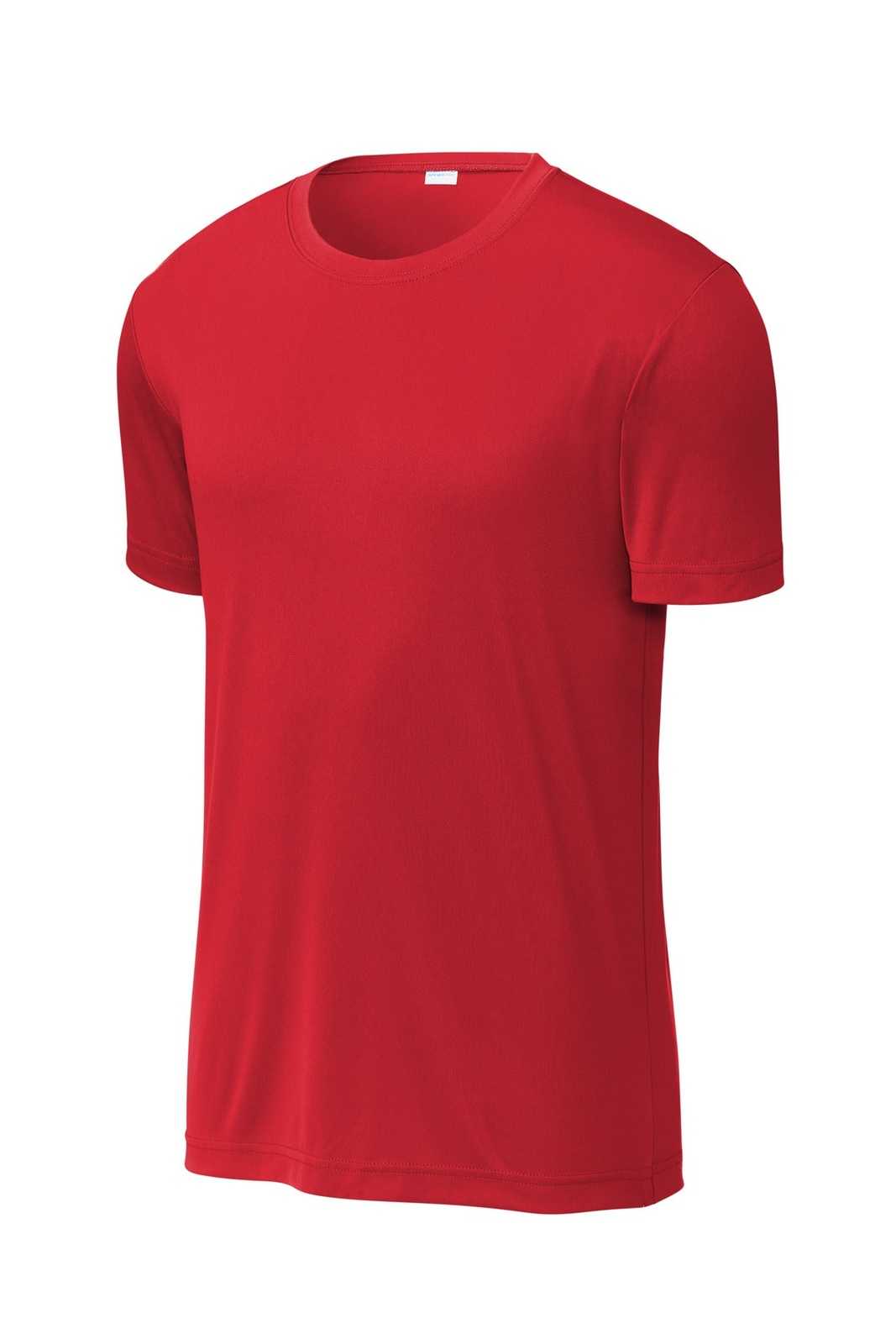 Sport-Tek ST720 Posicharge Re-Compete Tee - True Red - HIT a Double - 1