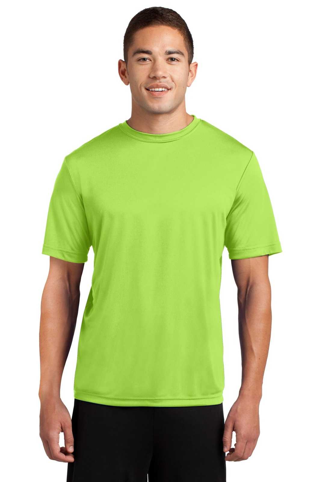 Sport-Tek TST350 Tall PosiCharge Competitor Tee - Lime Shock - HIT a Double - 1