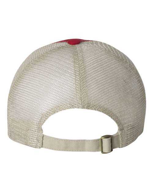 Sportsman 3100 Contrast-Stitch Mesh-Back Cap - Red Stone - HIT a Double