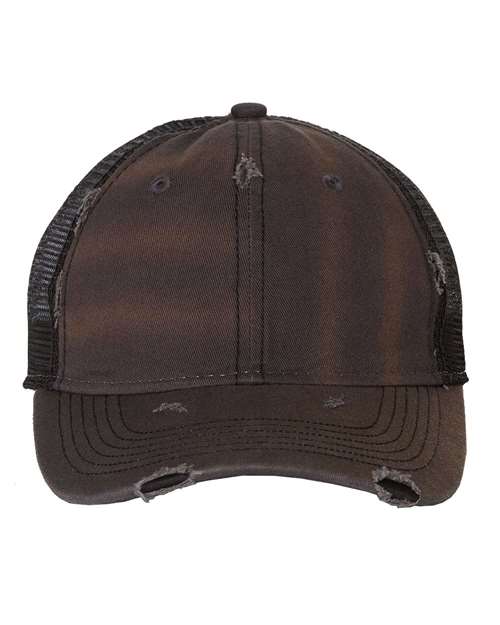 Sportsman 3150 Bounty Dirty-Washed Mesh-Back Cap - Charcoal Black - HIT a Double