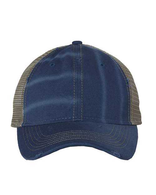 Sportsman 3150 Bounty Dirty-Washed Mesh-Back Cap - Ocean Sage - HIT a Double