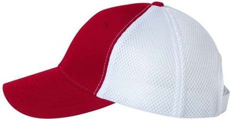 Sportsman 3200 Spacer Mesh-Back Cap - Red White - HIT a Double