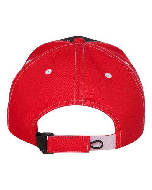 Sportsman 9500 Tri-Color Cap - Black Red - HIT a Double