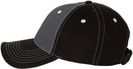 Sportsman 9500 Tri-Color Cap - Charcoal Black - HIT a Double