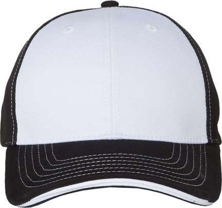 Sportsman 9500 Tri-Color Cap - White Black - HIT a Double