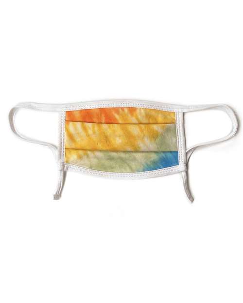 Sportsman MAV25Y Youth Maverick Adjustable Comfort Face Mask - Tie-Dyed Rainbow - HIT a Double