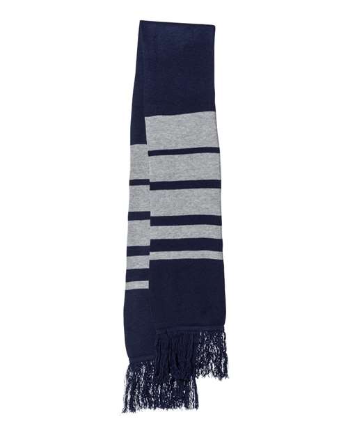 Sportsman SP07 Soccer Scarf - Navy Heather Grey - HIT a Double