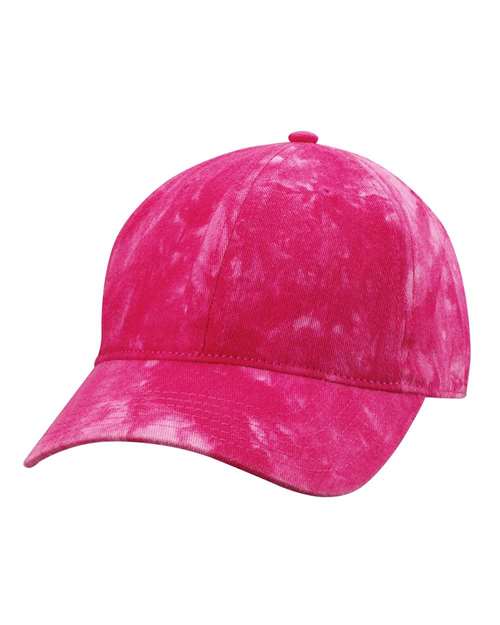 Sportsman SP400 Tie-Dyed Dad Cap - Dark Pink - HIT a Double