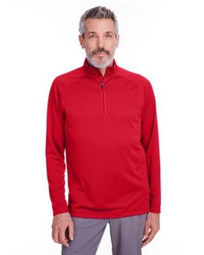 Spyder S16797 Men's Freestyle Half-Zip Pullover - Red - HIT a Double