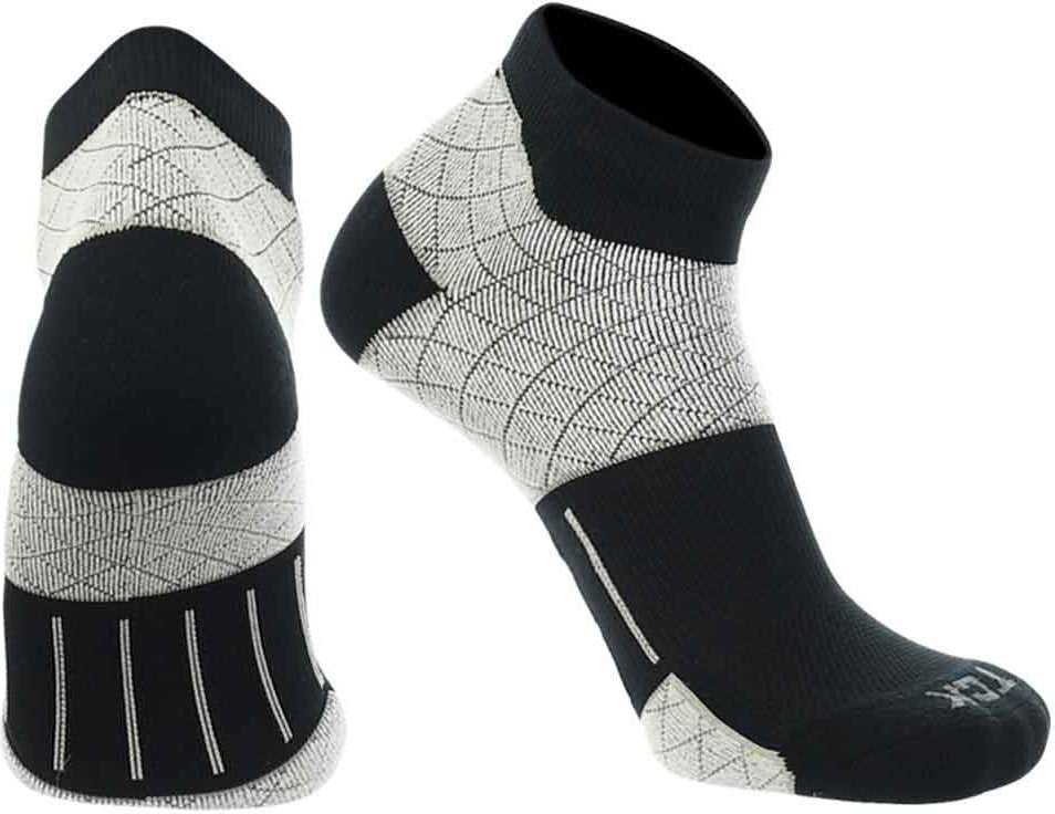 TCK Foot Solution Plantar Fasciitis Low Cut Socks - Black