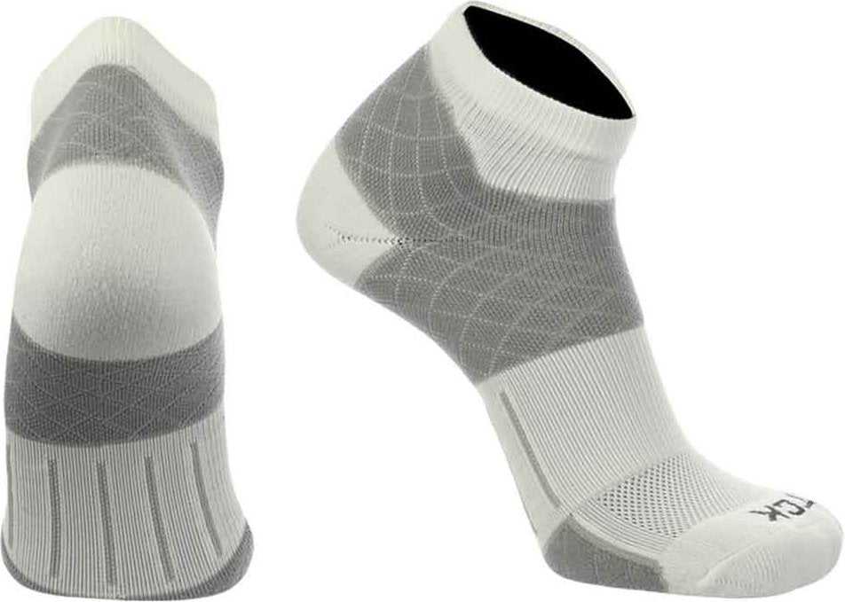 TCK Foot Solution Plantar Fasciitis Low Cut Socks - White