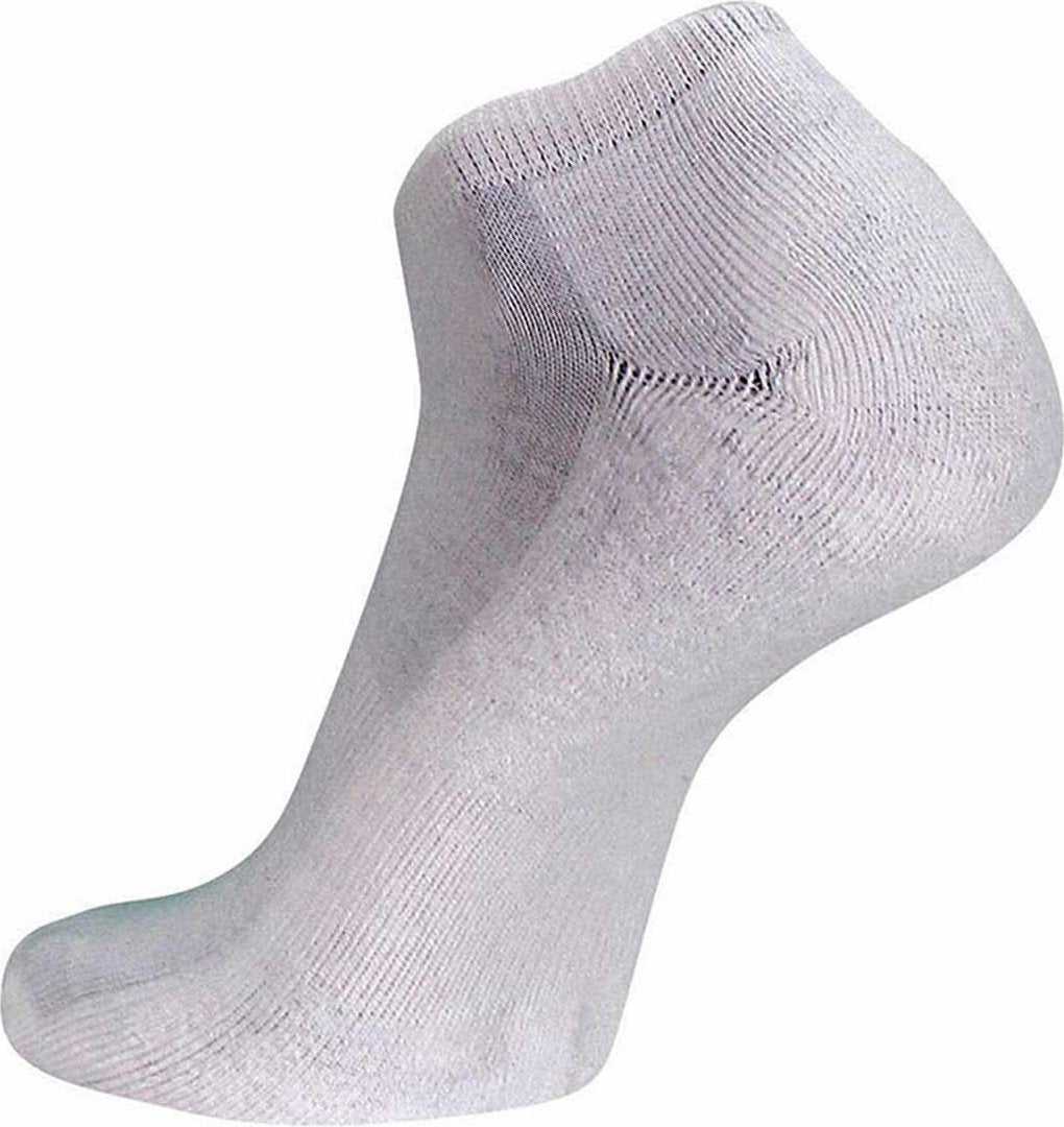TCK Practice Low Cut Socks - White - HIT a Double