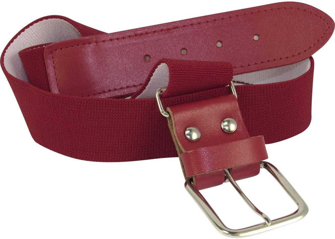 TCK Adjustable Elastic Baseball Belts - Cardinal - HIT a Double