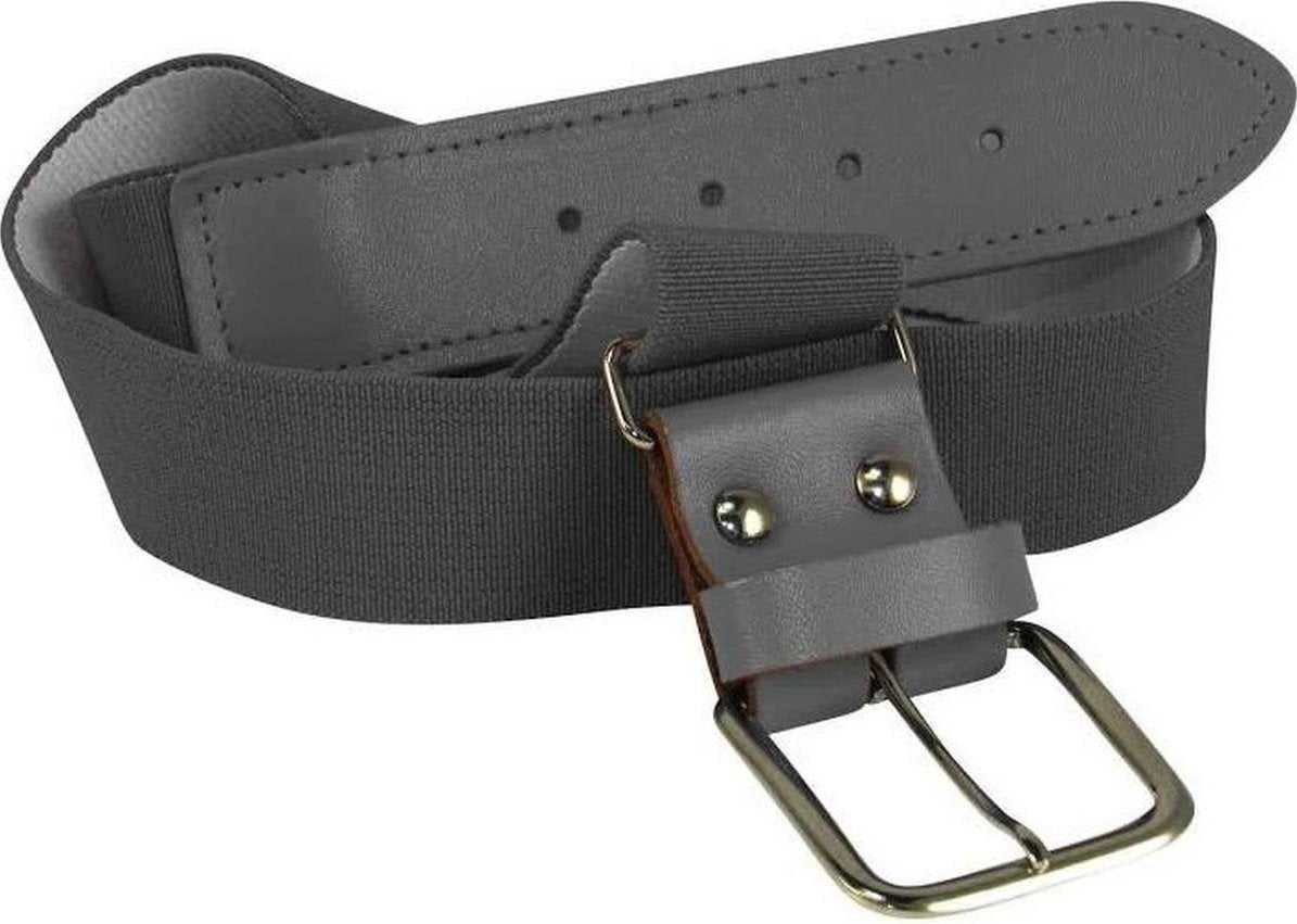 TCK Adjustable Elastic Baseball Belts - Graphite - HIT a Double