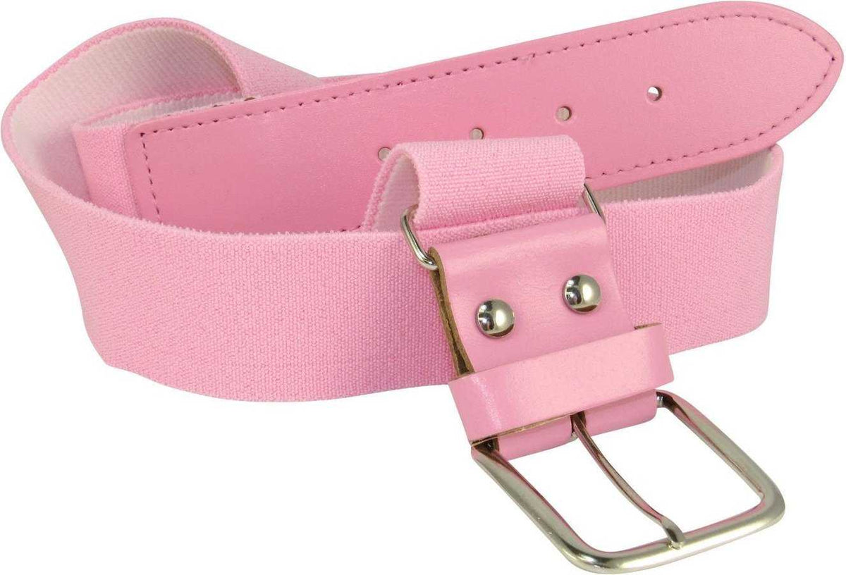 TCK Adjustable Elastic Baseball Belts - Pink - HIT a Double