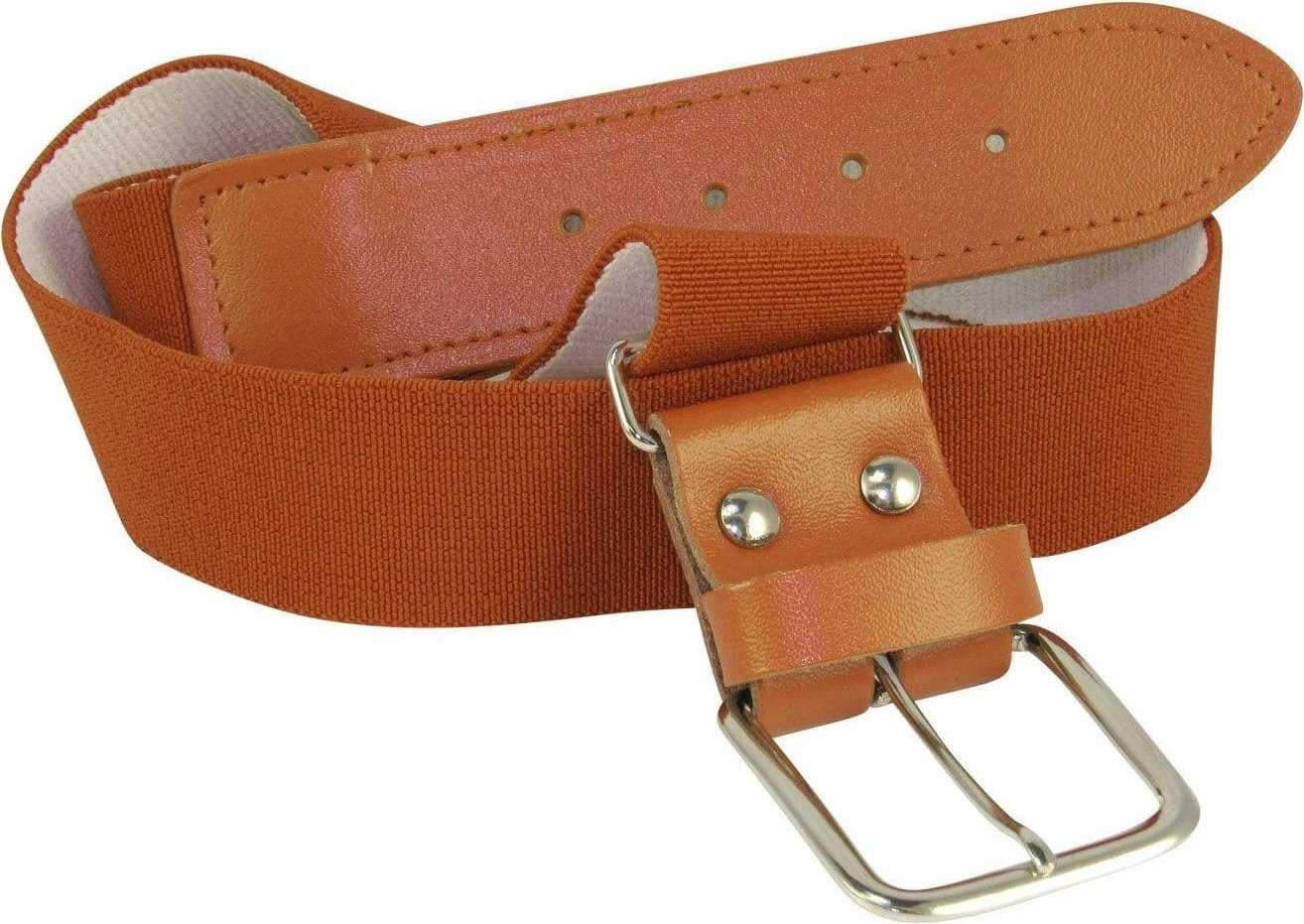 TCK Adjustable Elastic Baseball Belts - Texas Orange - HIT a Double