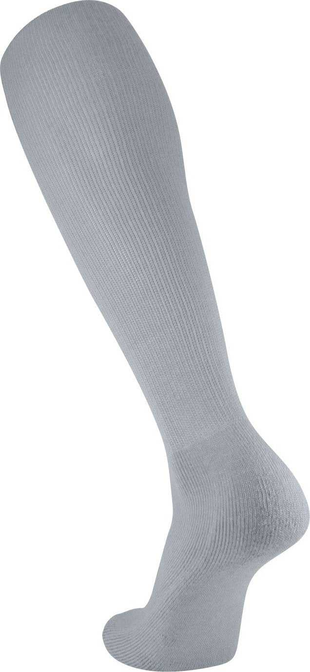 TCK All Sport Polyester Knee High Tube Socks - Gray - HIT a Double
