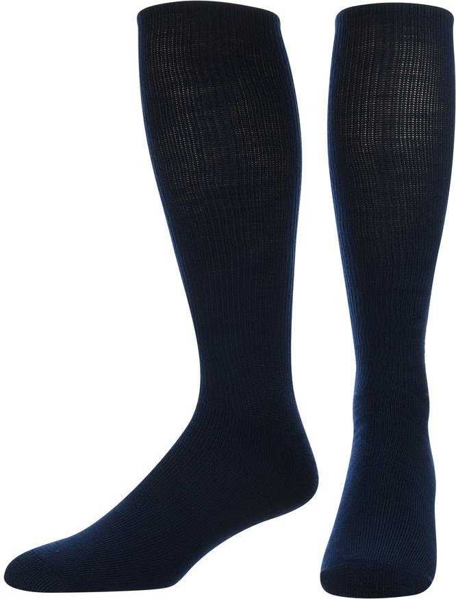 TCK All Sport Polyester Knee High Tube Socks - Navy - HIT a Double