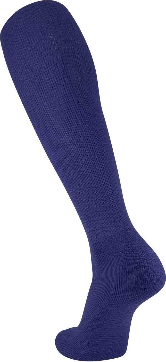 TCK All Sport Polyester Knee High Tube Socks - Navy - HIT a Double