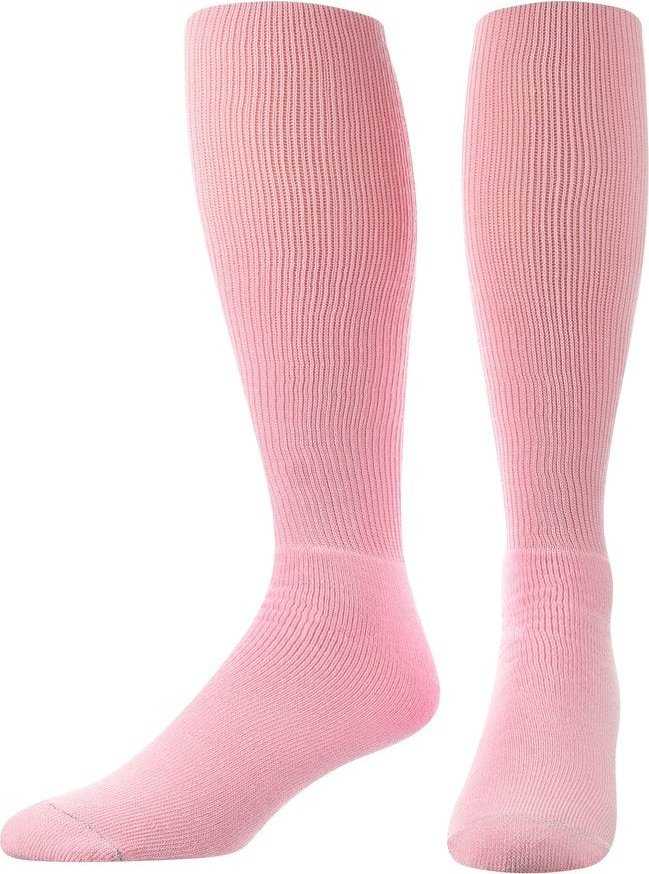 TCK All Sport Polyester Knee High Tube Socks - Pink - HIT a Double