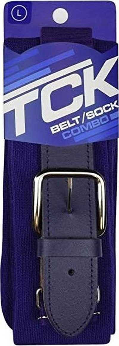 TCK Belt Knee High Sock Combo - Purple - HIT a Double - 4