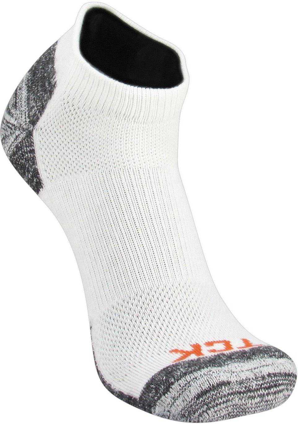 TCK Blister Resister Low Cut Socks - White - HIT a Double