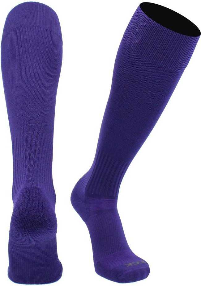 TCK Champion Knee High Sports Socks - Purple - HIT a Double