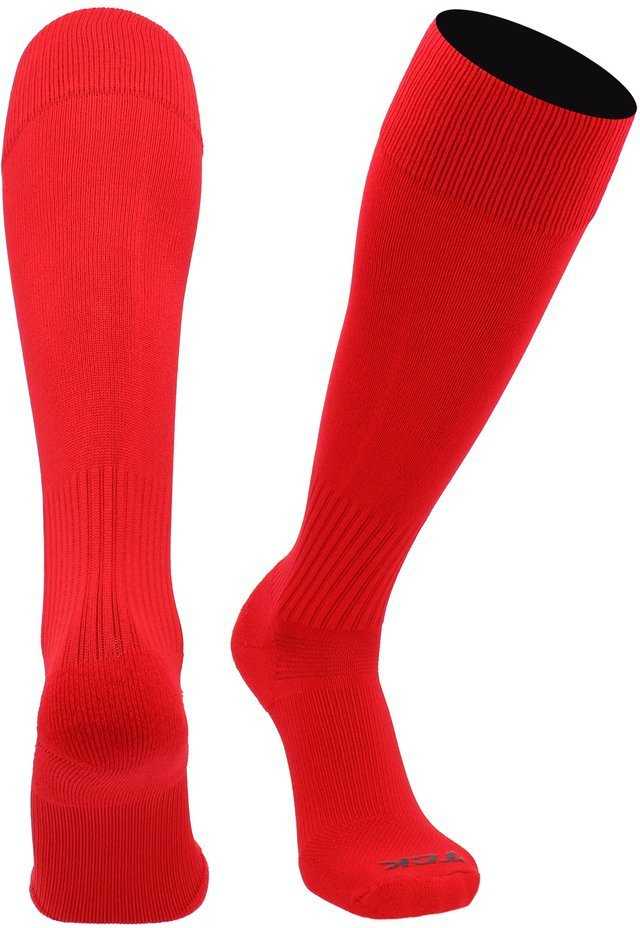 TCK Champion Knee High Sports Socks - Red - HIT a Double