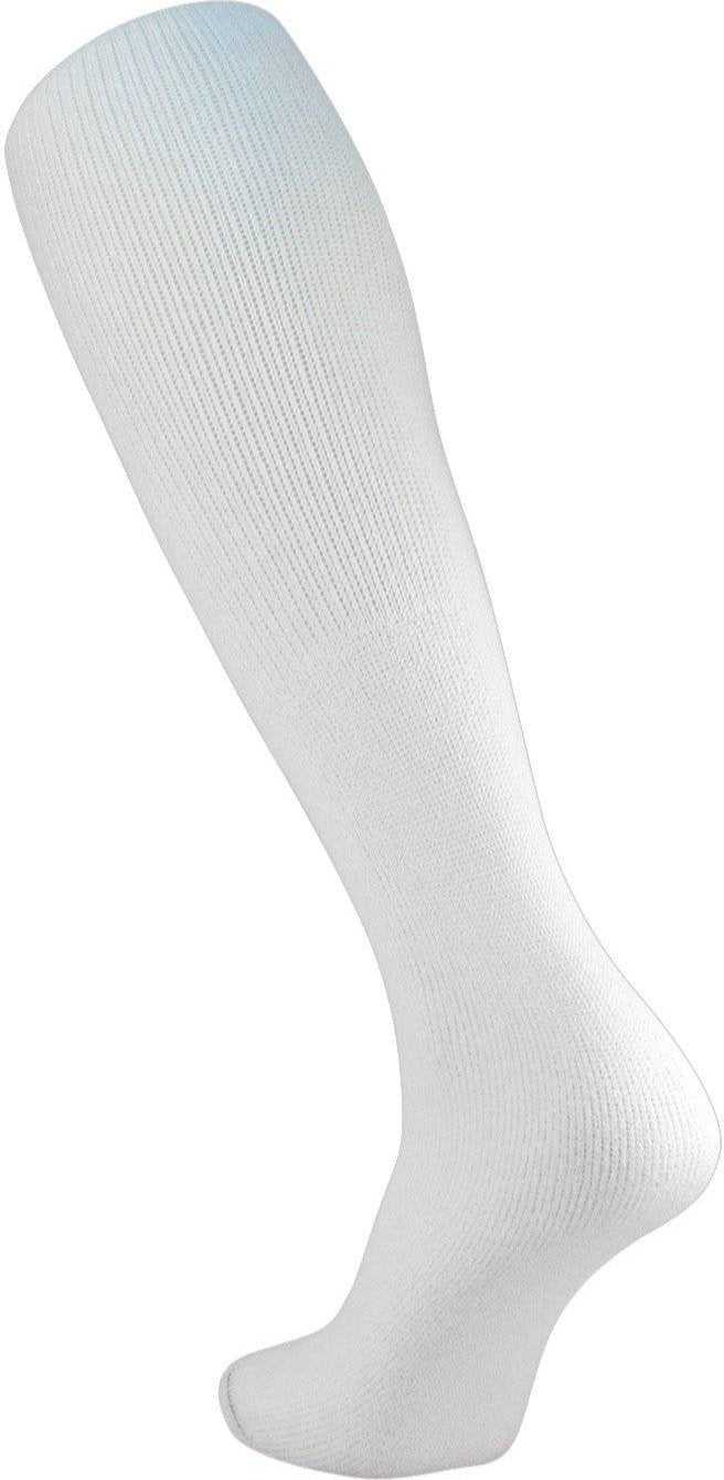 TCK Chase Cotton Knee High Tube Socks - White - HIT a Double