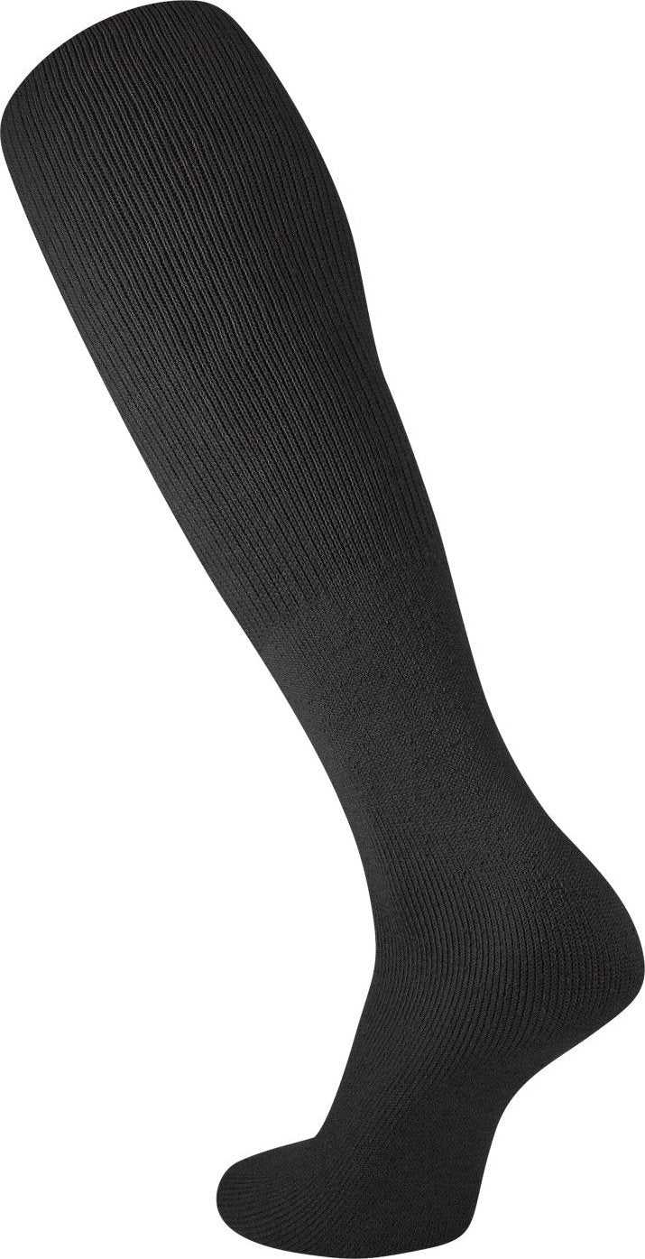 TCK Collegiate Football Tube Socks - Black - HIT a Double