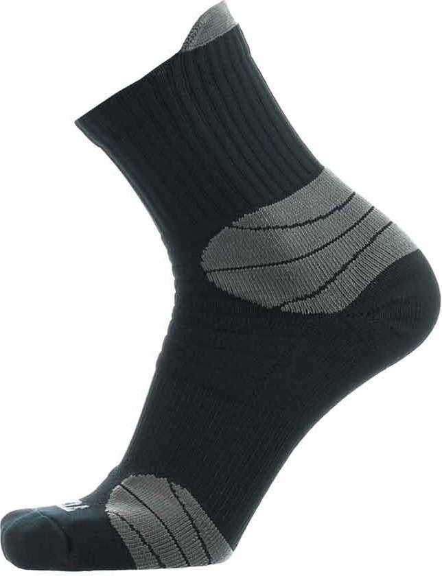 TCK Crossover Quarter Socks - Black - HIT a Double