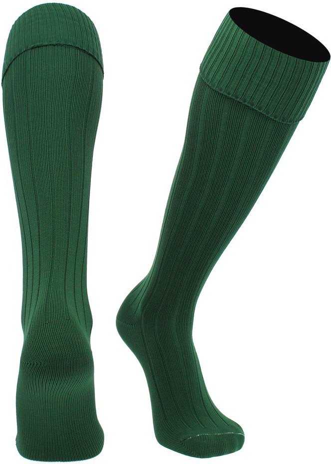 TCK Finale Solid Soccer Socks - Dark Green - HIT a Double