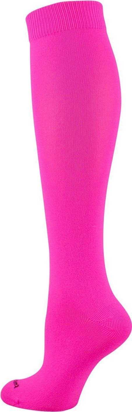 TCK Krazisox Neon Knee High Socks - Neon Pink - HIT a Double