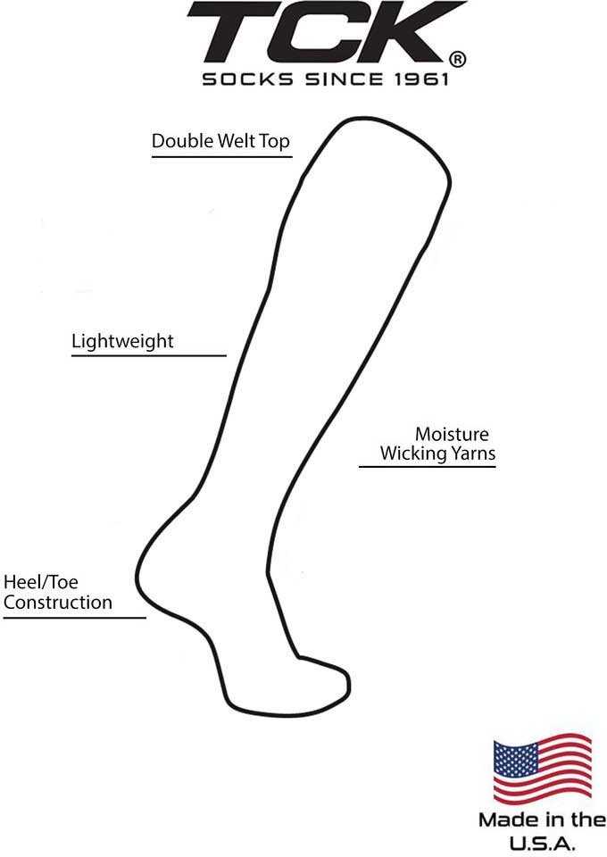 TCK Krazisox Shamrock Knee High Socks - White - HIT a Double